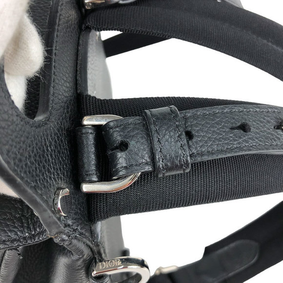 Christian Dior Saddle Mini Backpack Rucksack daypack Black - Picture 9 of 9